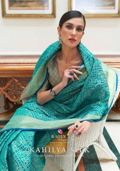 Kahilya Silk By Rajtex Traditional Patola Silk Saree Collection